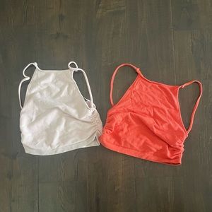 Out From Under Urban Outfitters Lounge Top Bra Lot High Neck Open Back XS/S